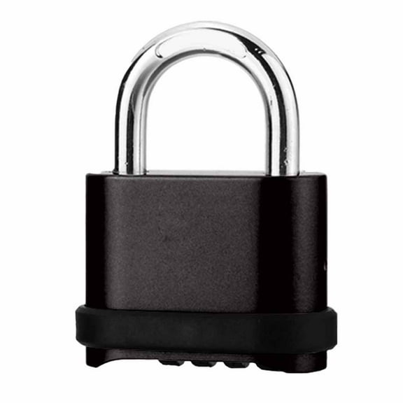 CHENGSI for Heavy-Duty Outdoor Combination Lock Waterproof Anti-Cut Anti-Pry Security Padlock Double-Bolt Zinc Alloy Weather-Resistant for Gates Warehouses Vehicles