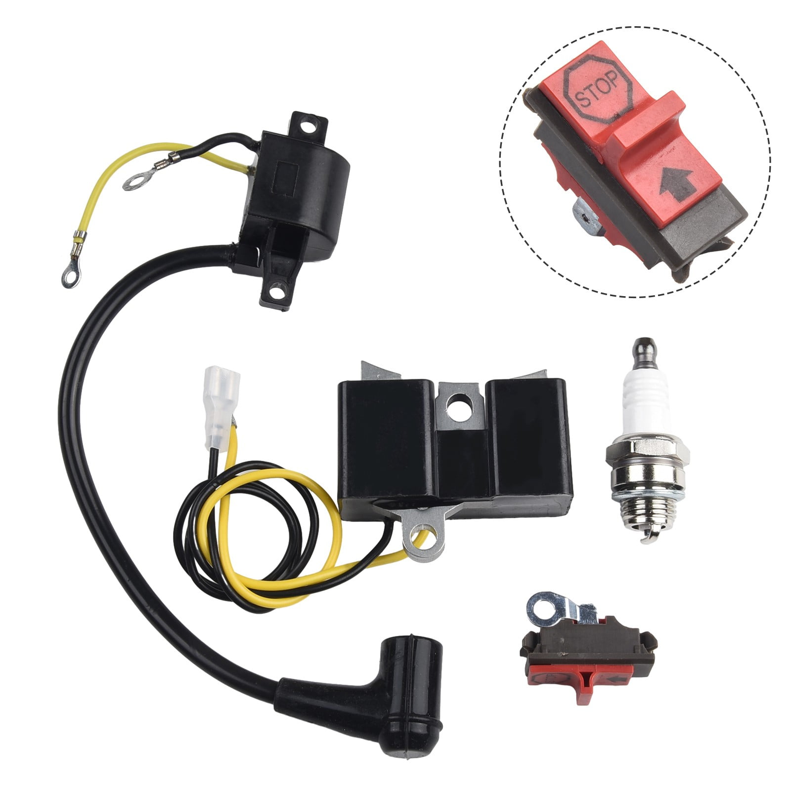 Ignition Coil For Husqvarna 61, 66, 162, 266 Chainsaw - Replacement Spark Coil