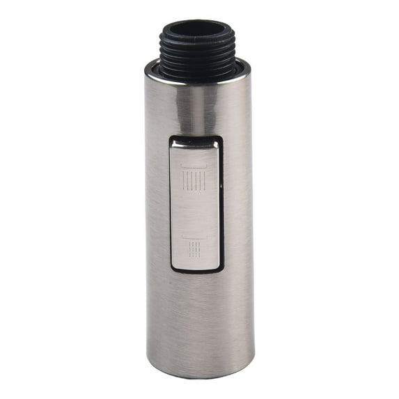 CHENGSI for Kitchen Faucet Sprayer Head Replacement G1/2\" Pull Out Spray Nozzle Dual Mode Shower Setting Brushed Nickel ABS Sink Tap Sprayer 85*30mm Scratch Resistant