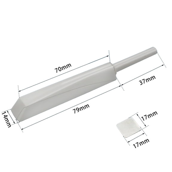 CHENGSI for Magnetic Push to Open Door Catch Latch Touch Release for Cabinet Drawer Cupboard Wardrobe Dresser Trash Can Medicine Cabinet Camper Sleek Handle-Free Design White