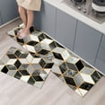thumbnail image 1 of CHENGSI for Non-Slip Waterproof Kitchen Door Mat Home Floor Rug Carpet Anti-Oil Easy Clean PVC Leather Entrance Mat for Living Room Bedroom Bathroom QYSC-382 40*120cm 7mm Thick, 1 of 4