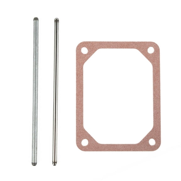 CHENGSI for Push Rod Sets 690981 690982 with Valve Cover Gasket 690971 Replacement for Intek Single Cylinder OHV Models Horizontal Shaft Engine Lawn Mower Parts