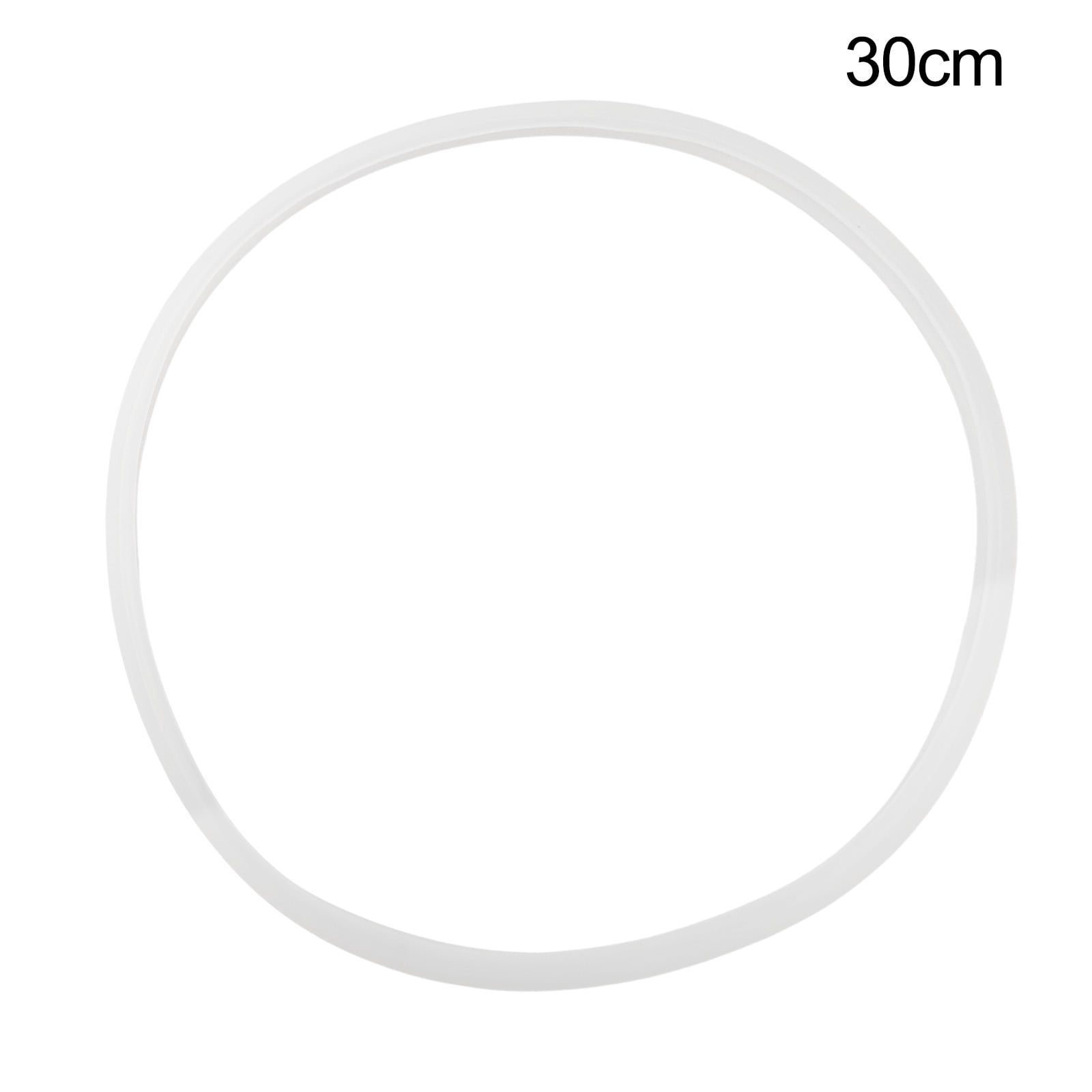 CHENGSI Silicone Pressure Cooker Sealing Ring 30cm Clear Rubber Gasket ...