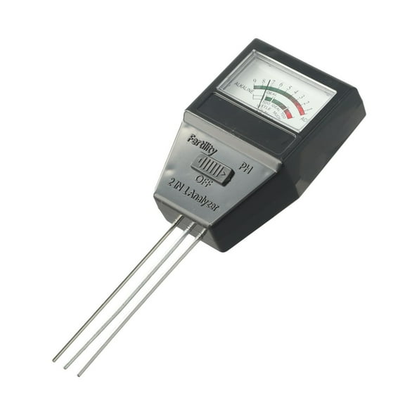 CHENGSI for Soil pH and NPK Fertility Meter 2-in-1 Plant Care Tester Garden Tool No Battery Required Easy to Use Measuring Range 0-9 pH 8.5cm Probe Length for Gardening