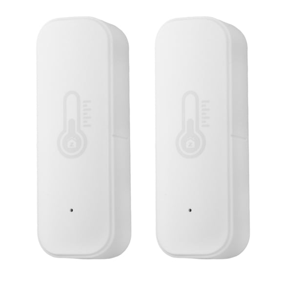 CHENGSI for Zigbee Temperature and Humidity Detector Sensor Compatible with for Tuya Smart Home Integration, Real-Time Alerts, Long-Lasting Battery, Flexible Installation for Indoor Use