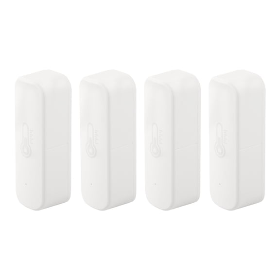 CHENGSI for Zigbee Temperature and Humidity Detector Sensor Compatible with for Tuya Smart Home Integration, Real-Time Alerts, Long-Lasting Battery, Flexible Installation for Indoor Use
