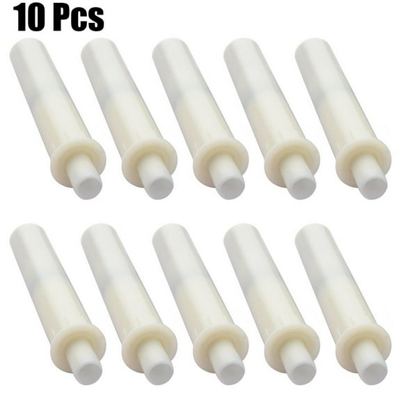 CHENGSI for Cabinet Door Damper Buffer Set 10 Pcs ABS Plastic Soft Close Drawer Cupboard Hinges Noise Reduction Furniture Protection Hardware White
