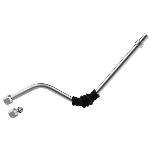 CHENGSI for Stainless Steel Steam Wand Arm with Nozzle for Gaggia Viva Coffee Machine Upgrade Replacement Part 17cm Silver Milk Frother Accessory