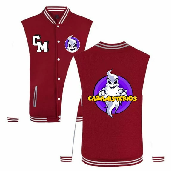 CHENGZHONGFS New Style Stand Collar Multicolor Baseball Jacket With Pockets Single Breasted Flight Jacket Fashionable Baseball Uniform School Uniform Game Uniform