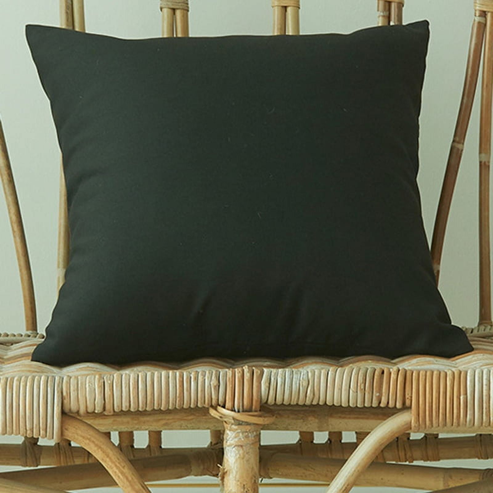 CHENHAINAN Waterproof Outdoor Garden Cushion Cover 30x50/45/50cm Solid