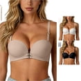 thumbnail image 1 of CHENHANN Women's Supportive Bra Back Smoothing Seamless Design Full Coverage A, 1 of 5