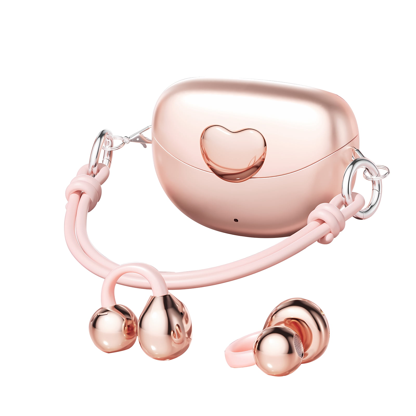 WUYUEGE Wireless Earbuds Open Ear Headphone Sport, Bluetooth 5.4 Earbud, Noise Cancelling Mic,Light Weight Comfortable Fit,Suitable for Running