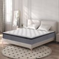 thumbnail image 1 of CHENVI 10 Inch Pillow Top Pocket Spring Mattress for Motion Isolation Queen, 1 of 5