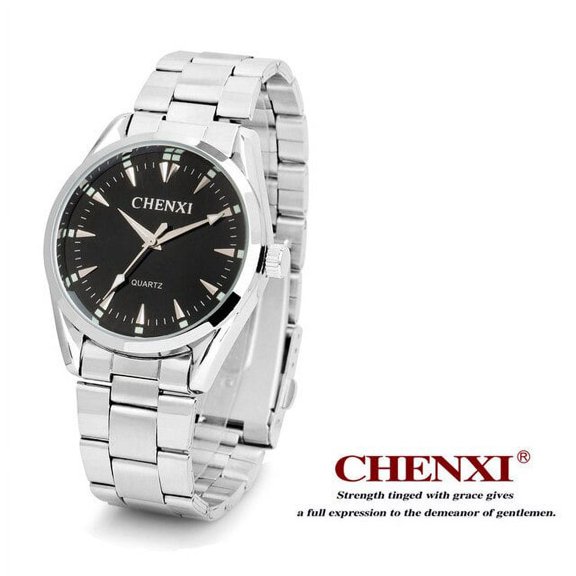 CHENXI Brand Luxury Mens Watches Full Steel Quartz Male Watch Waterproof Business Man Wristwatch Relogio Masculino Reloj Hombre