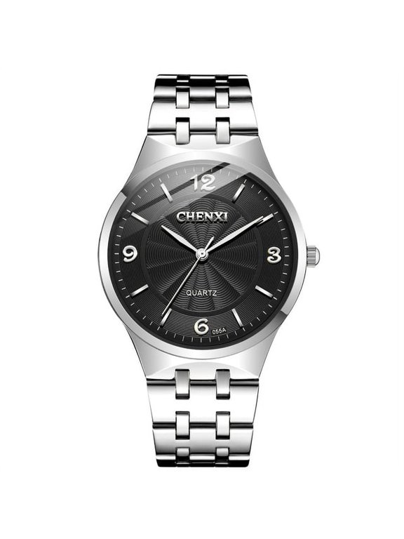 Brand Original Luxury Famous Full Steel Couple Watches Lovers Quartz Clocks Rose Gold Men Watch Women Wristwatch Relogio