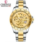 CHENXI Luxury Watch Men Business Automatic Luminous Clock Tourbillon waterproof Mechanical Watches Top Brand Relogio Masculino