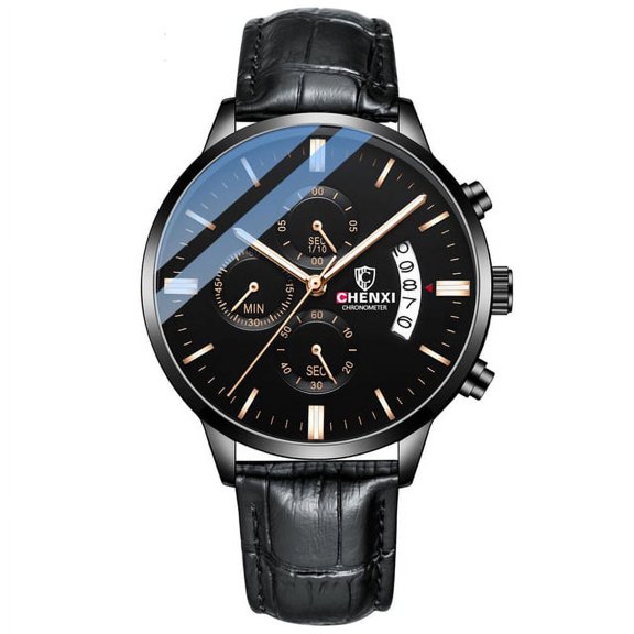 CHENXI Men's Quartz Sport Chronograph Watches Waterproof Stainless Steel Military Watch Men Top Luxury Brand New Wrist Watch