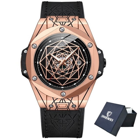 CHENXI Mens New Fashion Watches Luxury Brand Sport Waterproof Luminous Calendar Clock Men Quartz Wrist Watch Relogio Masculino