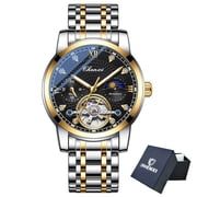 CHENXI New Mens Mechanical Watches Top Brand Stainless Steel Automatic Watch Men Waterproof Luminous Business Wristwatch