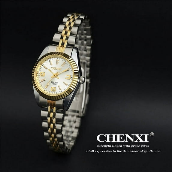 CHENXI Top Brand Watch Ladies Quartz Watches Women& Men Simple Dial Lovers' Quartz Fashion Leisure Wristwatches Relogio Feminino