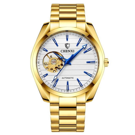 CHENXI Top Luxury Brand New Men Mechanical Wristwatch Sapphire Glass Automatic Watch Stainless Steel Waterproof Watches Men