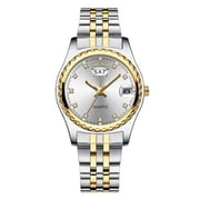 CHENXI Women Luxury Quartz Watches Ladies Golden Stainless Steel Watchband High Quality Casual Waterproof Watch Gift for Wife