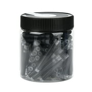 CHENZERO JINHAO 80PCS Fountain Pen Ink Cartridge Refills Black And Blue 35ml Calligraphy Set for Beginners