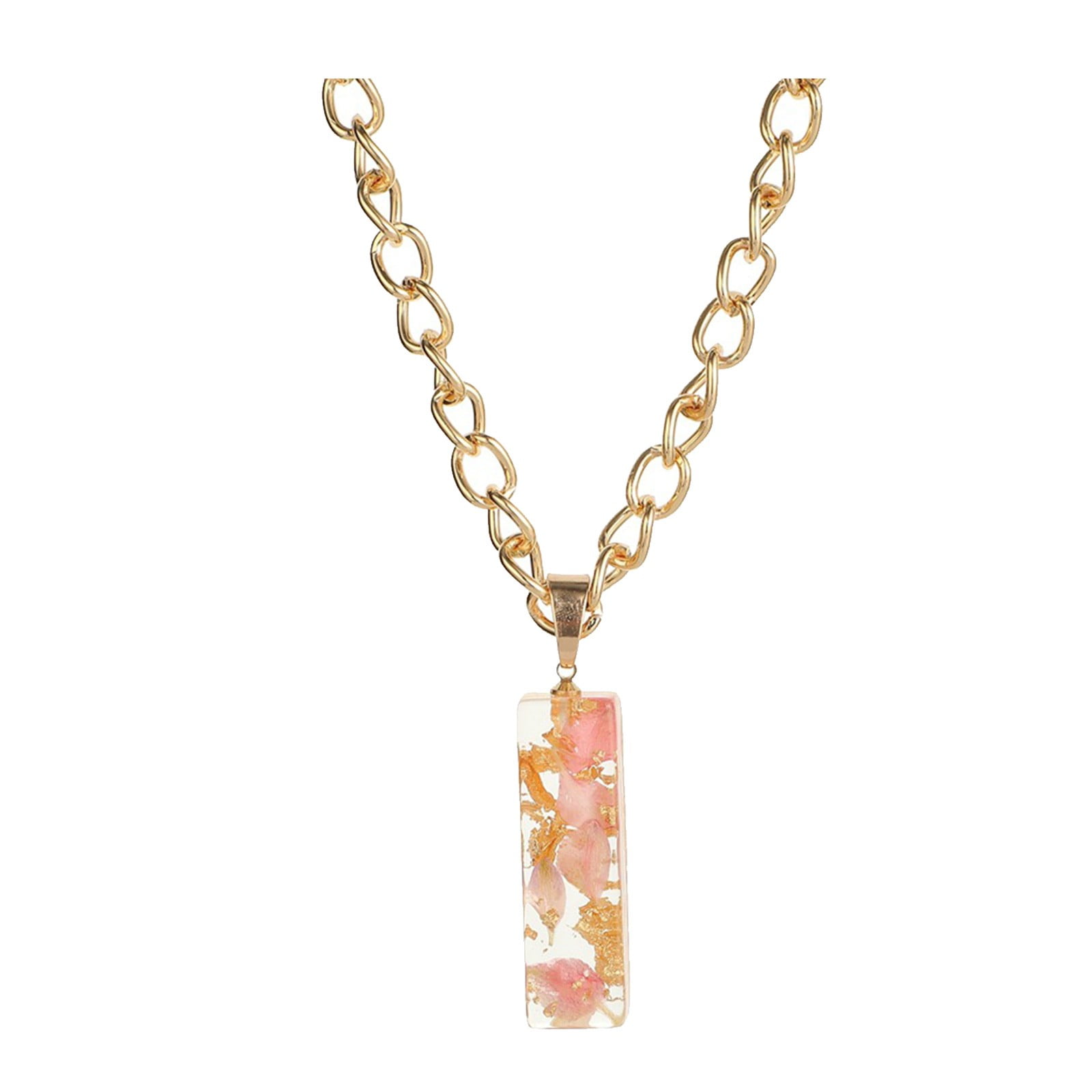 CHENZERO Ladies Girls Letter Necklace 26 Letter Pendant Necklace