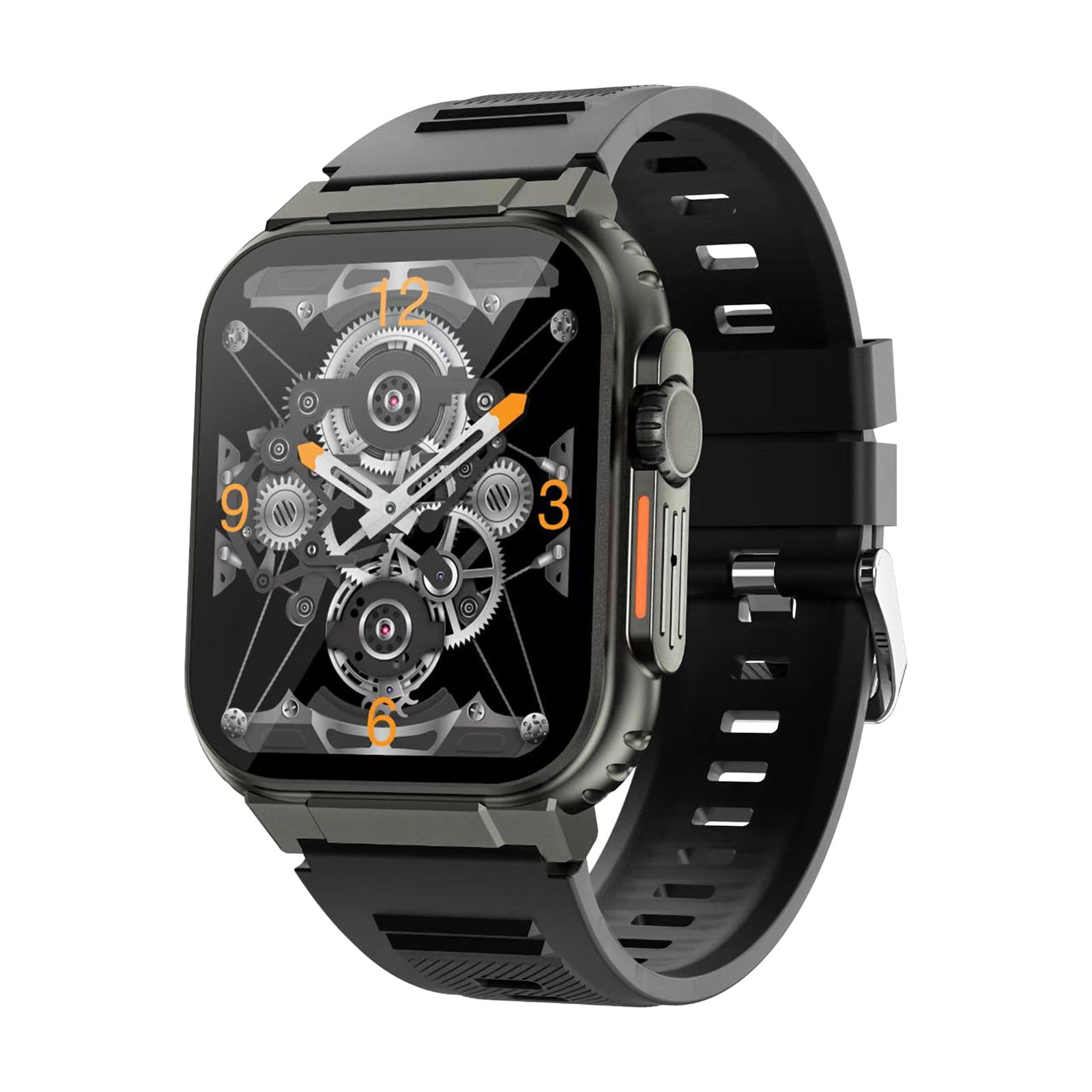 CHENZERO Smart Watch Changeable Bands Smart Watch with Leather Band Android Pro Smart Watch Step Counter for Walking Mens Smart Watch Women s Fitness