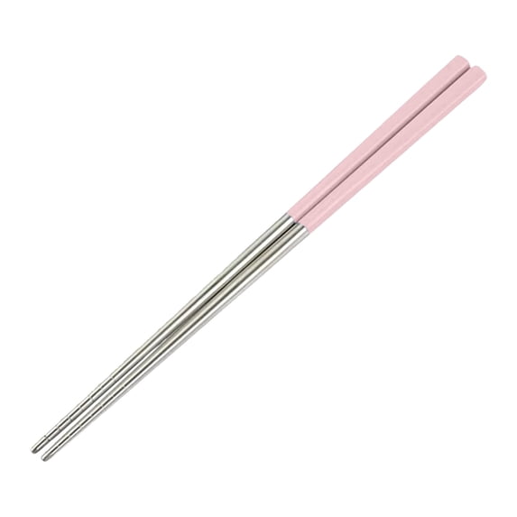 CHENZERO Stainless Steel Chopsticks Reusable Chopsticks Dishwasher Washable Non Metal Square Chopsticks As A Gift Suitable For Kitchen Dinners round Plate Mat Set