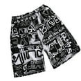 thumbnail image 1 of CHENge Big Tall Swim Trunks Lightweight Tropical Print Quick Dry Spring Break Swim Trunks with Pockets Stretch Fabric Beach Wear, 1 of 3