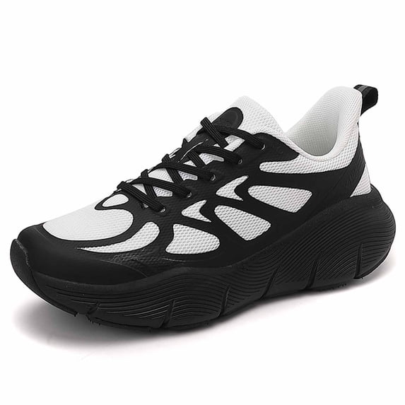 CHENge Black Sneakers for Women Everyday Wear Durable Adjustable Straps Tennis Outdoor Sports Hiking Shoes Women(OTHER,8.5)
