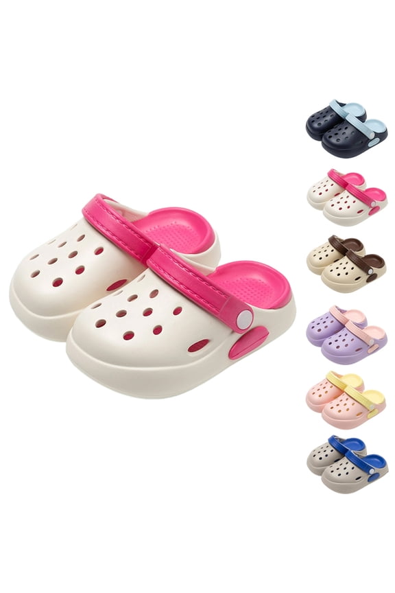 Children's Summer Clogs Must-Have Seasonal Shoe Beach Pool Vacation Ventilated Comfort