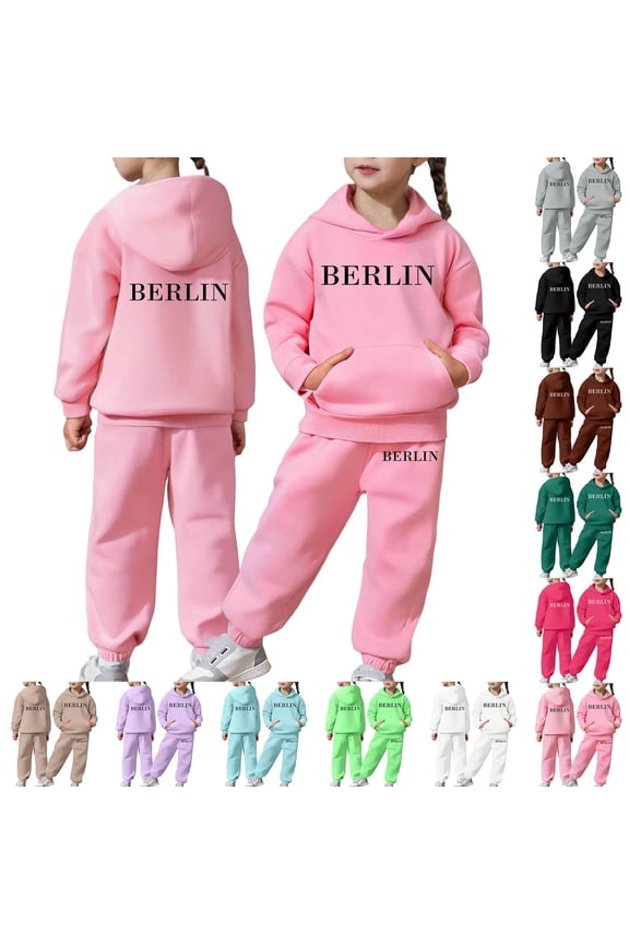 Girls Leggings Set - 2 Piece Pullover Girls Hoodies Sweatshirt and Athletic Leggings Outfit (Sizes 7-12)
