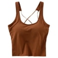 thumbnail image 1 of CHENge Gym Tank Tops Woman Sleeveless Summer Athletic Tank Tops with Built Open Back Undershirt Yoga Running Shirts for Women Loose Fit Racerback Breathable Tee, 1 of 4