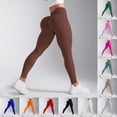thumbnail image 1 of CHENge High Waisted Pants for Women Relaxed Regular Fit Buttery Soft 7/8 Length No See Through Tummy Control Cycling Workout Yoga Pants, 1 of 4