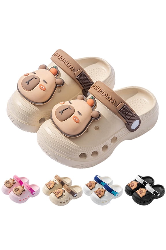 Kids Colorful Sport Clogs Assorted Bright Colors with Comfort Footbed Easy to Clean for Boys Girls Summer