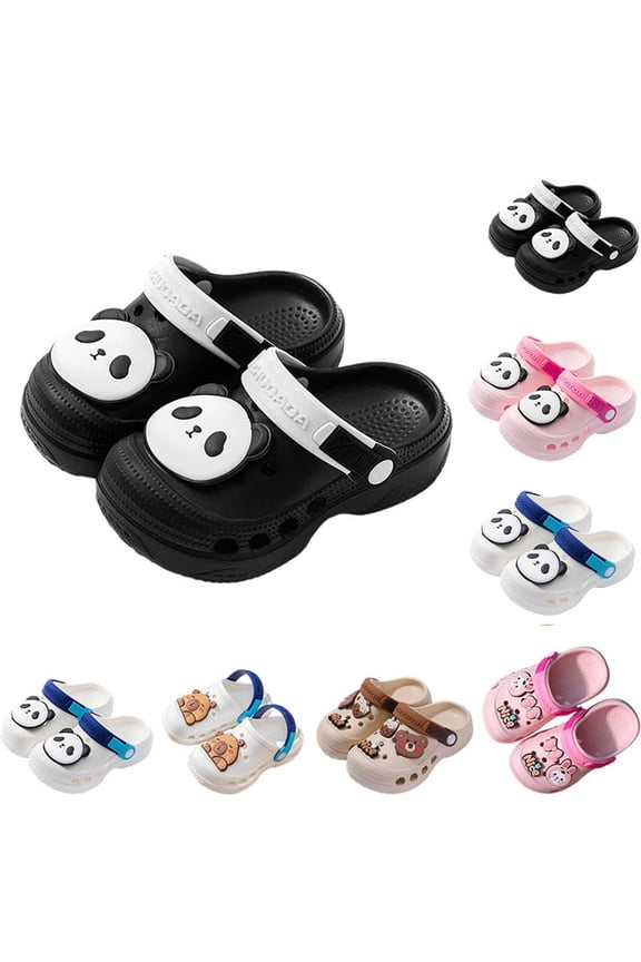 Kids J-Strap Sport Clogs Secure Fit Lightweight Shoes with Multiple Holes for Beach Pool Vacation Summer Activities