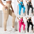 thumbnail image 1 of CHENge Leggings with Pockets for Women Relaxed Fit Moisture-Wicking Scrunch High Waisted Yoga Pants for Workout Athletic Sports, 1 of 10