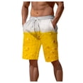 thumbnail image 1 of CHENge Men Plus Size Swim Trunks Slim Fit Floral Swim Trunks Quick-Dry 4th Of July Swim Trunks with Pockets Anti-Chafe Mens Summer Clothes, 1 of 4