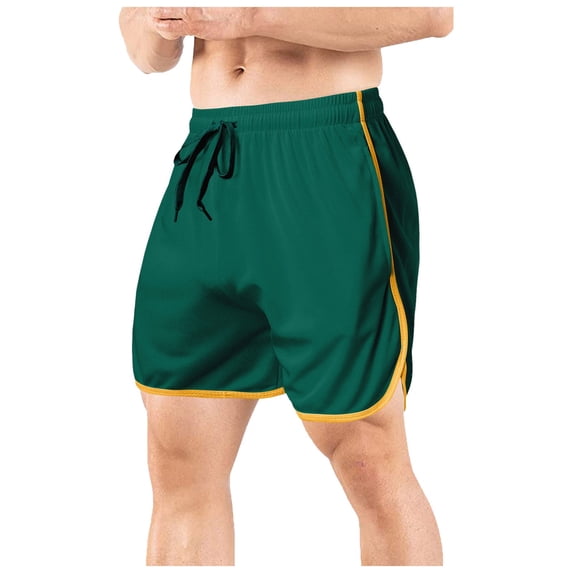 CHENge Men Swim Shorts No Liner Loose Fit Funny/novelty Print Quick-Dry Swimming Swimsuit Beach Shorts Big and Tall Anti-Chafe Swimwear Bathing Suits
