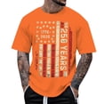 thumbnail image 1 of CHENge Men's 250 Anniversary USA 250th American Flag Patriotic 250 Years Short Sleeve Crew Neck T-Shirt, 1 of 4