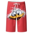 thumbnail image 1 of CHENge Men's Big and Tall Swim Trunks Fashion Hawaiian Print Quick-Dry Beach Swimming Shorts with Pockets Anti-Chafe Fishing Shorts for Men, 1 of 5