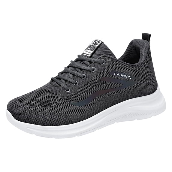 CHENge Men's Fashion Sneakers on Funny Lightweight Wide Toe Box Flats Mens Work Shoe Gym Workout Shoes Breathable Mesh Walking Sneakers