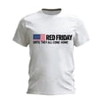 thumbnail image 1 of CHENge Men's R.E.D Friday Shirt On Friday We Wear Red Military Remember Everyone Deployed Unisex-Adults US Flag Classic Fit Short Sleeve T-Shirt, 1 of 3
