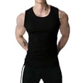 thumbnail image 1 of CHENge Men's Ribbed Tank Top, Slim Fit Sleeveless Muscle Shirt for Gym Workout and Casual Summer Wear, 1 of 5