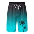 thumbnail image 1 of CHENge Men's Swim Trunks Long Retro Athletic Palm Tree Print Quick-Dry 4th Of July Swim Trunks with Pockets Stretch Fabric Summer Swimwear, 1 of 5