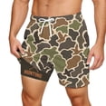 thumbnail image 1 of CHENge Men's Swim Trunks Xl Lightweight Floral Swim Trunks Quick Dry Patriotic Swimming Trunks with Compression Liner Stretch Fabric Summer Swimwear, 1 of 6