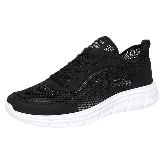 CHENge Mens Shoes Casual Mesh on Low Top Mens Tennis Shoes Gym Workout Shoes Breathable Mesh Sneakers