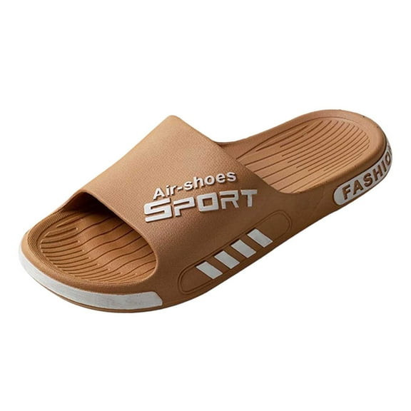 CHENge Mens Slippers Outdoor Athletic Sandals Fashion Sport Soft Slides Summer Beach Shoes
